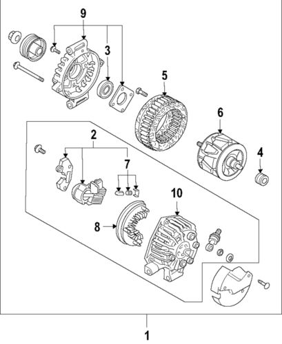 Genuine mazda rotor l3p9-18-w35