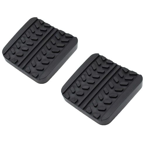 2pcs/pair brake clutch pedal pads cover rubber for mazda truck b2000 b2200 b2600