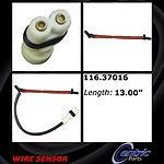 Centric parts 116.37016 front disc pad sensor wire