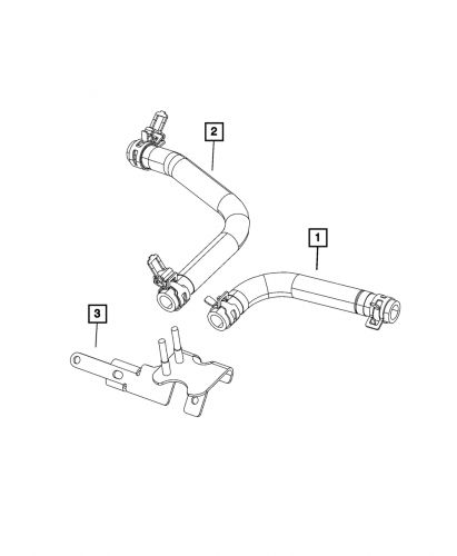 Genuine mopar exhaust bracket 68379776aa