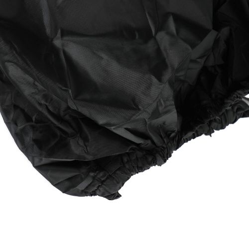 Heavy duty boat cover waterproof black for 14-16ft fishing ski bass shelter