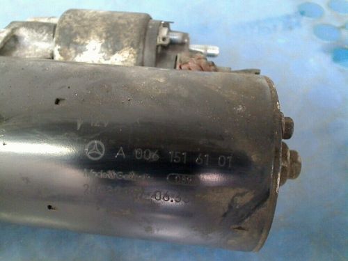 2008 a0061516101 starter engine mercedes-benz c estate (s204)-