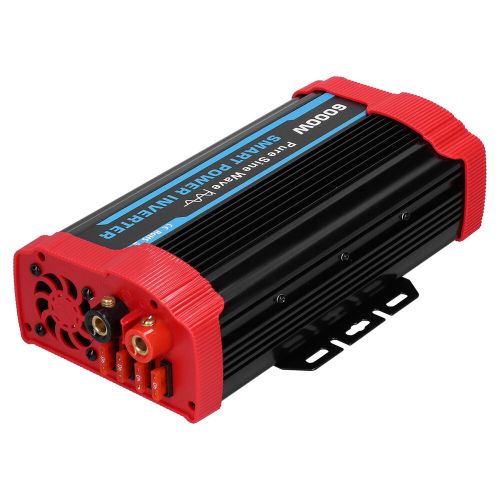 Power inverter pure sine 6000w peak 12v-110v‑120v for automotive universal