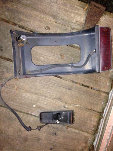 87-95 jeep wrangler 3rd brake light bracket w / light