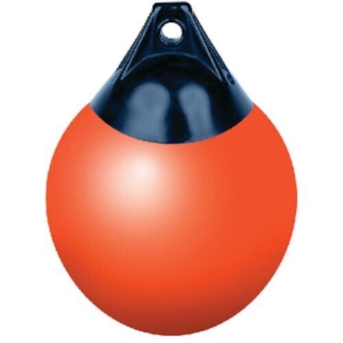 Seachoice orange comercial grade 18 inch diameter buoy - orange