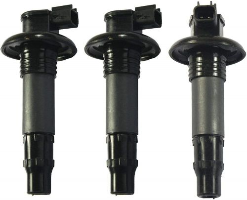 For seadoo rxp gtx gti rxt 130 155 185 215 255 260 3 pcs ignition coil stick