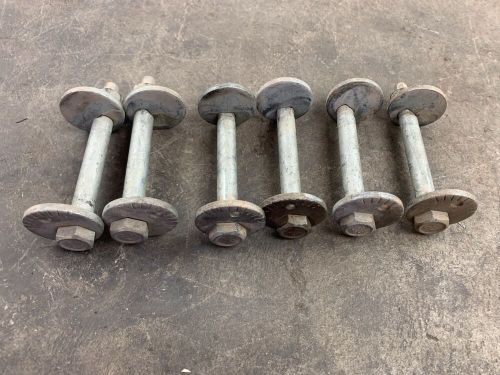 1997-2004 c5 corvette oem eccentric camber caster bolt hardware set of 6 97-04