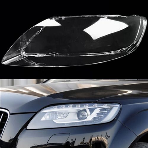 Left side headlight headlamp lens cover clear shell for audi q7 2006-2015