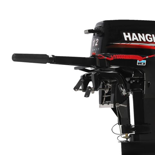 Water cooled hangkai 12 hp 2stroke fishing boat engine outboard motor long shaft