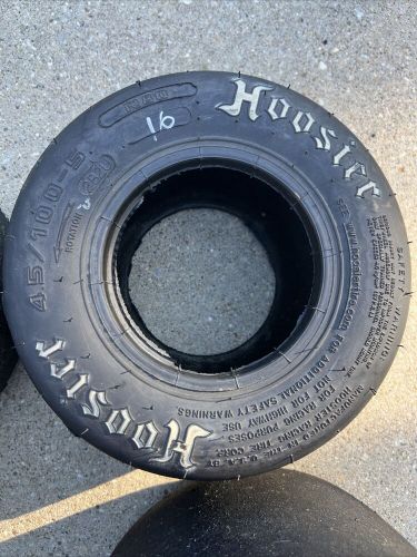 Good used set of hoosier r80 racing go kart tires 7.10/11x5 and 4.50-10x5