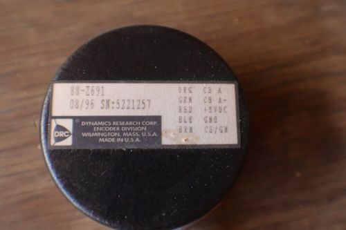 Dynamics research 88-z691 encoder 5 volts ground shield with cable