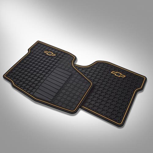 02-12 impala premium all-weather front floor mats set of 2 - black 17800146