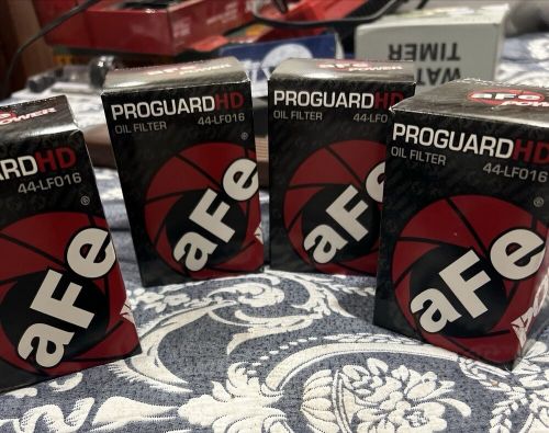 Afe 44-lf016-mb pro guard hd oil filter (4 pack)