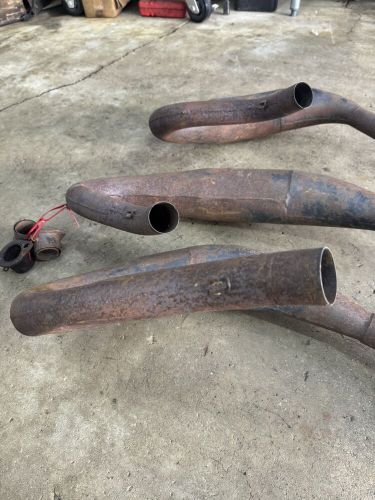 1989 88 89 90 91 92 polaris indy 650 psi mod blaster triple pipes aftermarket