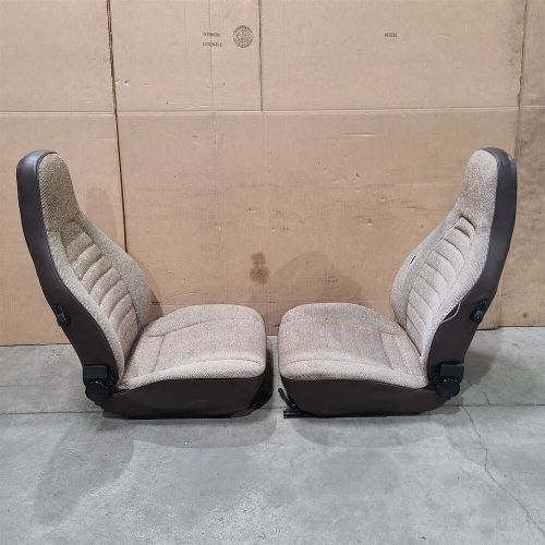 1983 porsche 944 front &amp; rear seats rear seat set cloth note aa7222