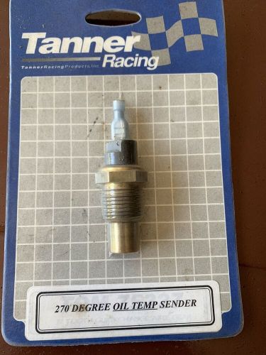 Tanner racing 270 degree chevy oil temperature sending unit nos circle track