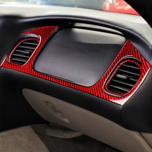 Dashboard dash trim set carbon fiber trim for corvette c5 1998-2004