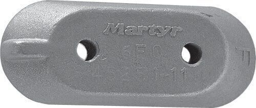 Martyr cm6e04525111z, zinc alloy anode (honda anode, yamaha small block anode)