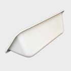 Parker boat storage bin | 28 1/4 x 11 1/2 x 6 3/4 inch white plastic