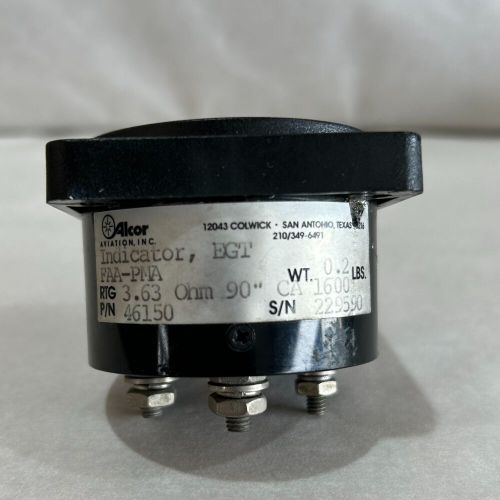 Egt indicator (alcor aviation inc p/n 46150)