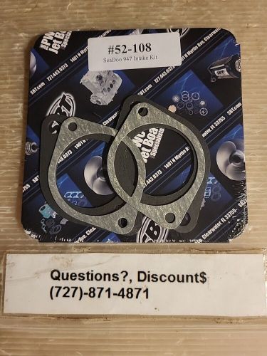 Seadoo 947/951 intake gasket kit sbt-52-108 gsx-l/ gtx/ gtx ltd/ lrv/ rx/ xp/ xp