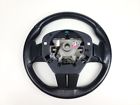 17-20 infiniti q50 driver wheel black leather w/ paddle shifters &amp; switches oem