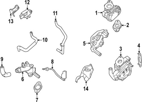 Genuine nissan pressure sensor 22770-00q0d