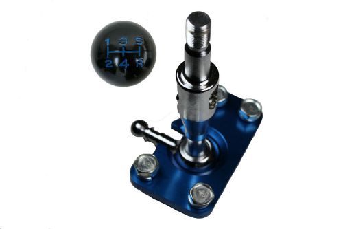 Quick short shifter 5 spd + gear knob for toyota mr2 mk1 aw11 1984 - 1989 br1bl