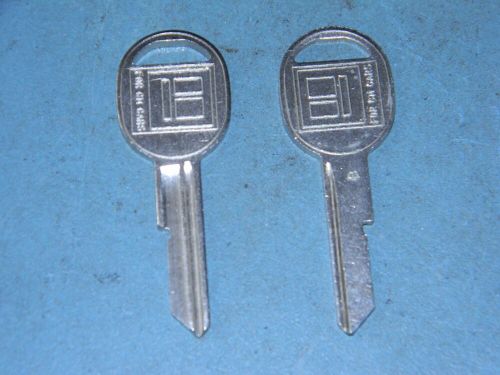 Lot of 4 - b  new gm  door trunk &#034;d&#034;  key blank  96