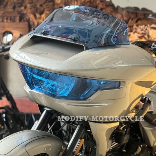 2024 for harley road glide custom fltrx front headlight fairings guard cover