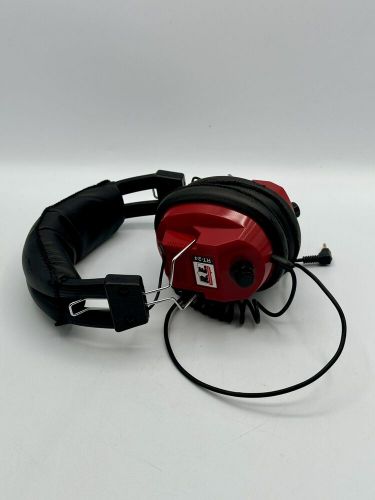 R.e. racing electronic rt-24 headphones headset!  tested &amp; working!!