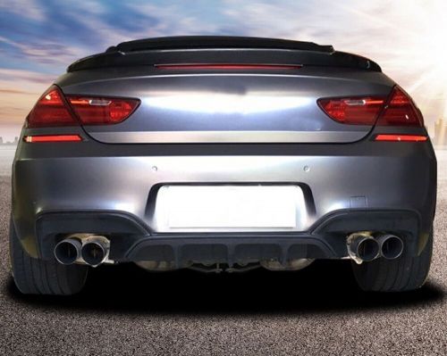 Rear bumper diffuser kit for bmw f06 f12 f13 m sport m6 640i 650i 2012-2018 2015