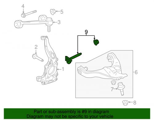 Genuine ford adjust cam 7l1z-3b236-ab