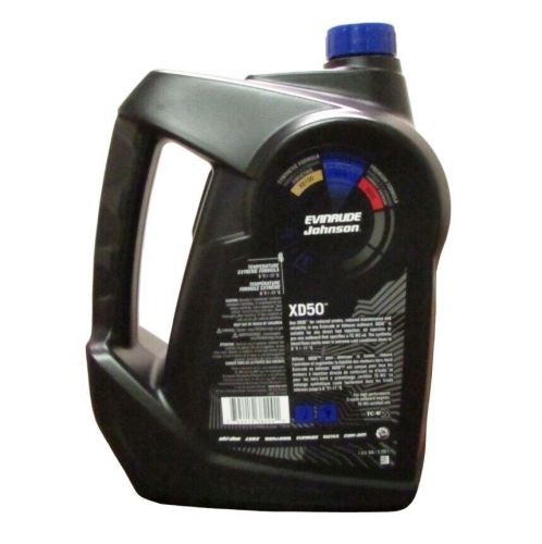 Johnson evinrude/omc xps marine xd50 oil gallon 3 pack - free ship