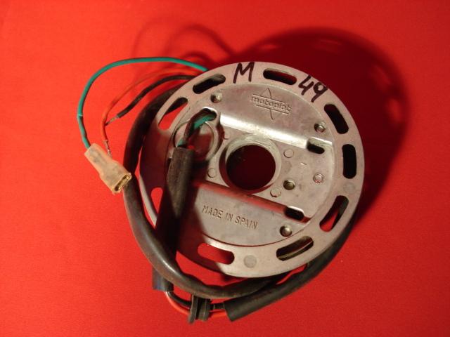 Stator with coils of cota montesa 49, motoplat brand new.