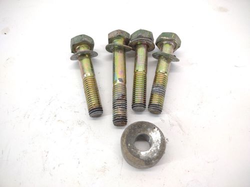 83-91 porsche 944 rear left right torsion bracket carrier bolt &amp; washer set 9pc