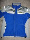 Klim klimate parka goretex snowmobile jacket - men’s 2xl~blue gray reflective