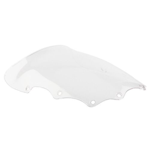 Windshield windscreen double bubble for kawasaki ex500 ninja 500r 1993-09 clear