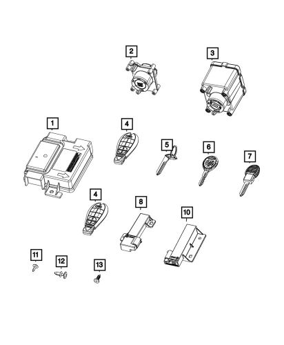 Genuine mopar hub receiver 56029943aa