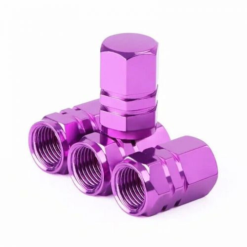 4pack tyre valve stem cover air dust wheel rim caps aluminum car tire valve caps