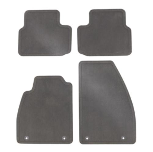 2013 chevrolet malibu oem front & rear titanium carpet floor mats 22857652