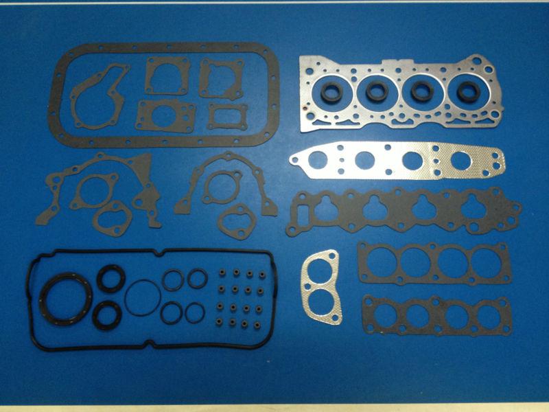 92-01 suzuki sidekick vitara geo tracker 1.6l sohc g16kv full gasket set