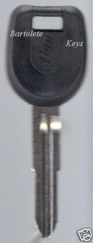 Transponder key fits 2000 00 mitsubishi diamante montero pajero shogun sport