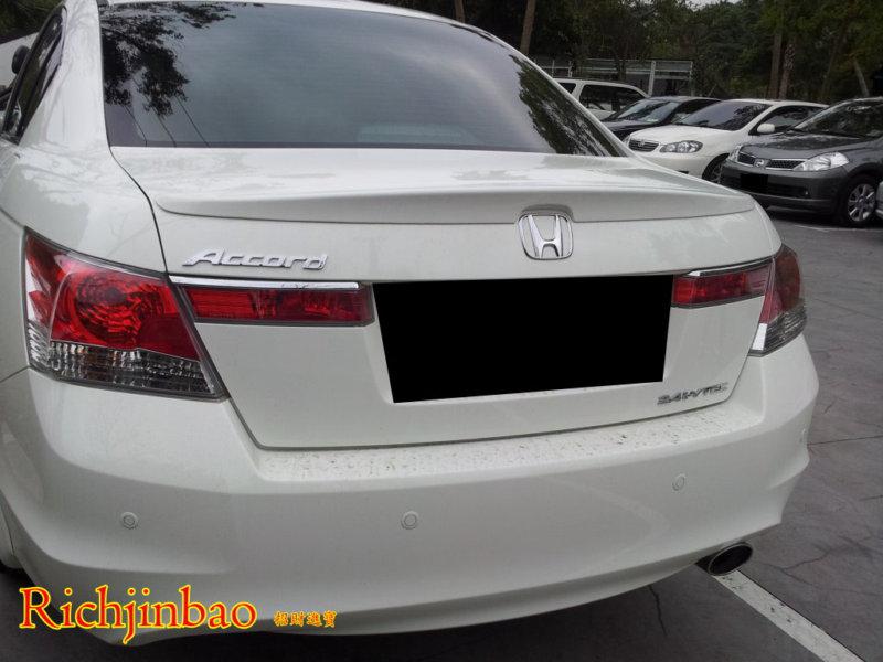 Painted nh700m oe type trunk spoiler for honda accord 8th sedan 08 12 us model ♠