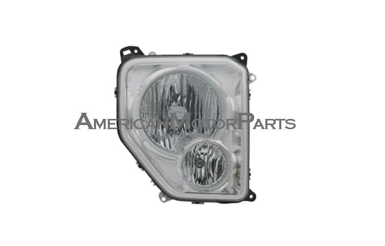 Right passenger side replacement headlight w/ fog lamp type 08-09 jeep liberty