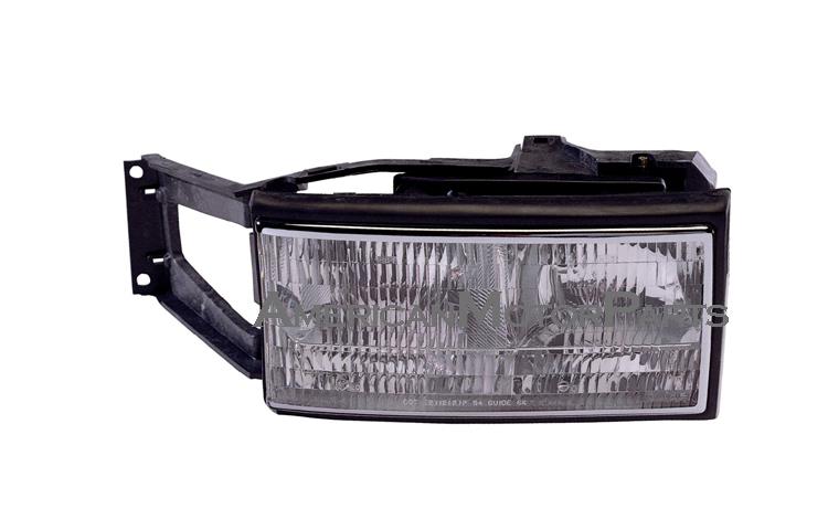 Left driver side replacement headlight 94-96 cadillac deville - 16522821