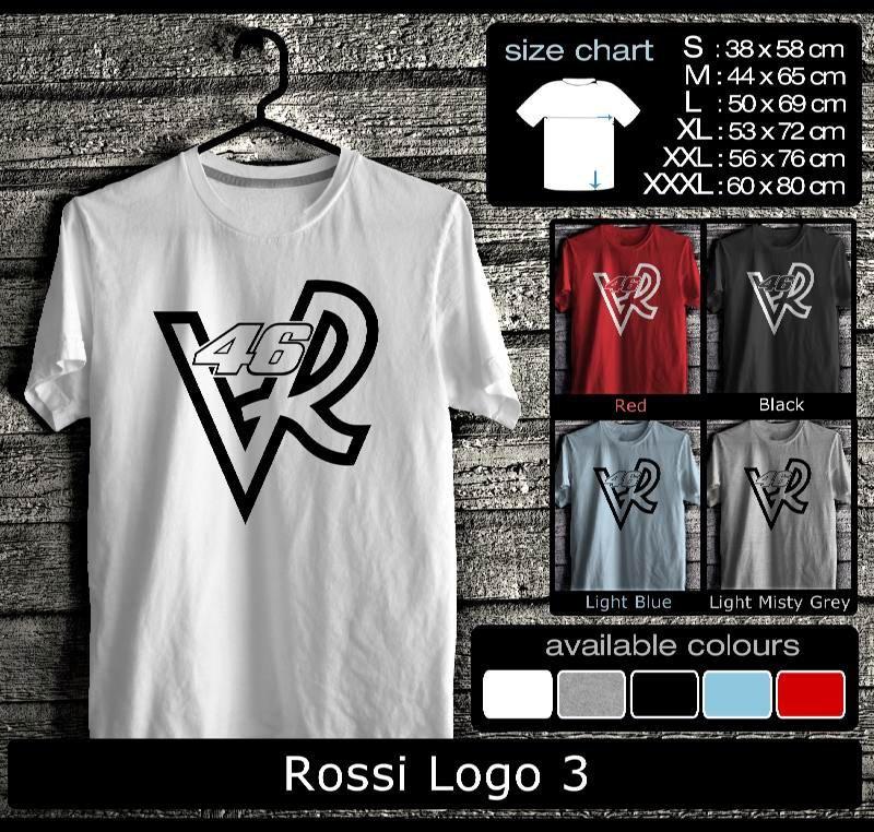 Valentino rossi t-shirt s m l xl 2xl 3xl new rare