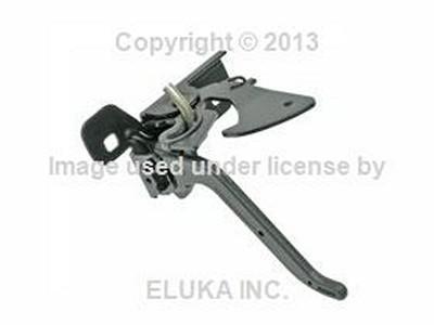 Bmw genuine hood safety catch with hood release e65 e66 51 23 7 186 508