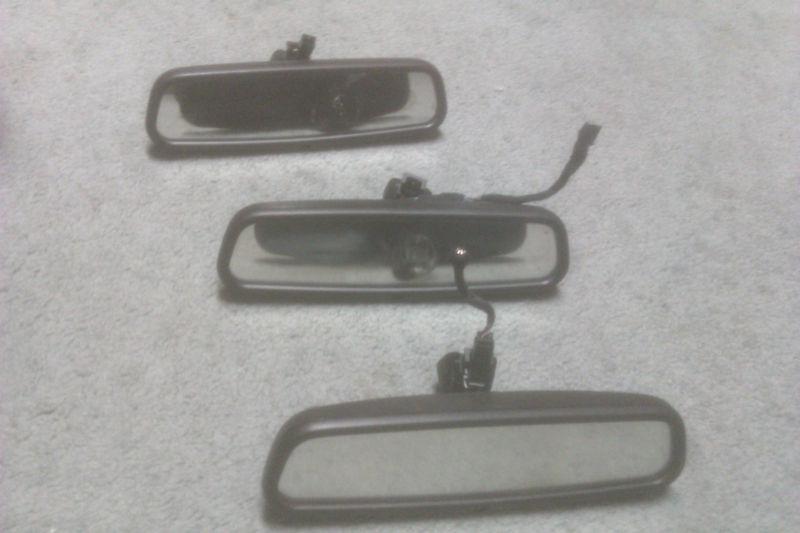 Audi a4 s4 a6 s6 auto dim dimming rear view mirror black 1998 - 2004