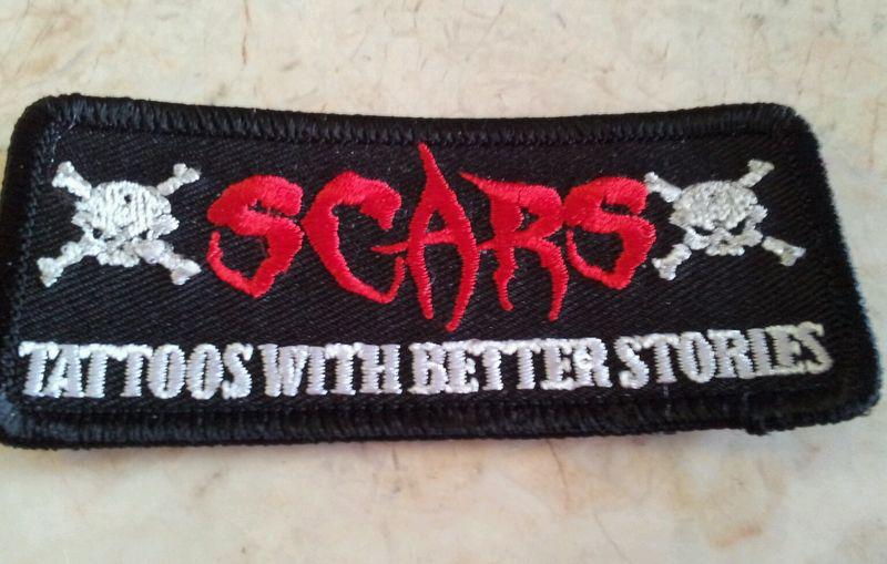 Scars biker patch new!!